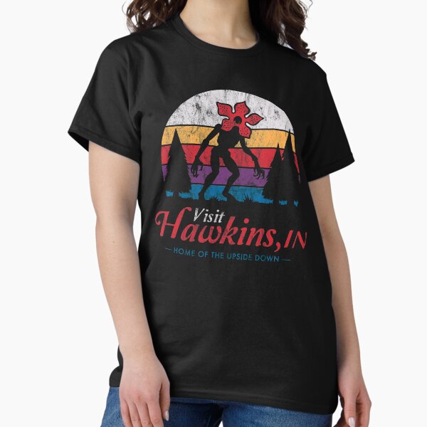 Item preview, Visit Hawkins - Vintage Distressed - Demogorgon  designed and sold by Nemons.