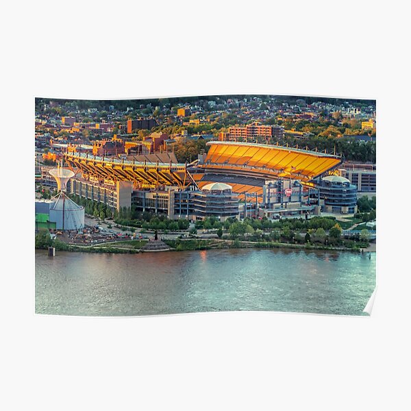 Heinz Field Aerial Poster - the Stadium Shoppe