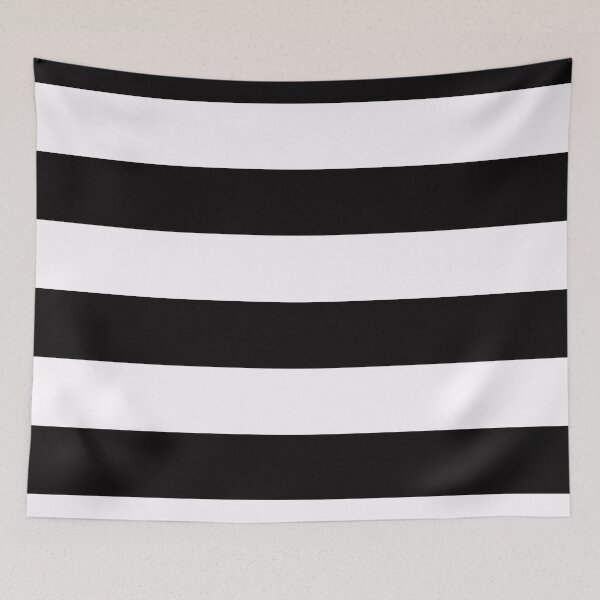 Item preview, Black & White Horizontal Thick Stripes  designed and sold by DirtyAngelFace Shop.