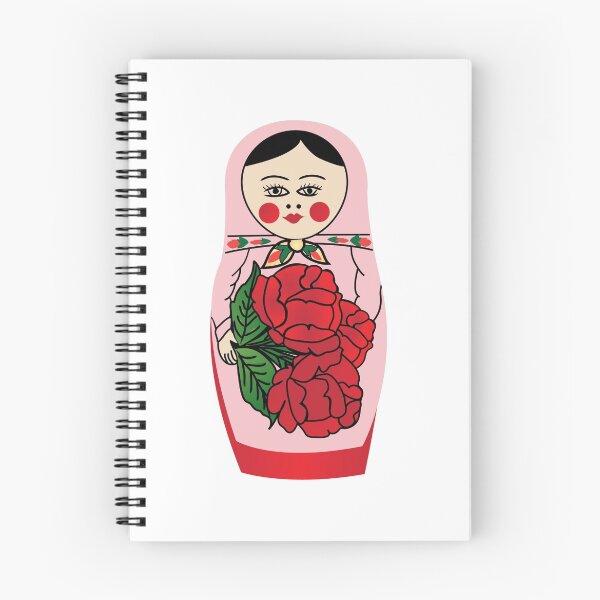 Item preview, Russian matryoshka doll (red) designed and sold by knappidesign.