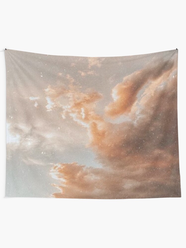 Alternate view of angelic sky Tapestry