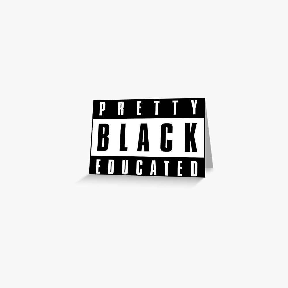 Canvas Tote/Pretty, Black and Educated/Black Queen/Melanin Goddess/Phe