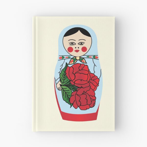 Item preview, Russian matryoshka doll (blue) designed and sold by knappidesign.