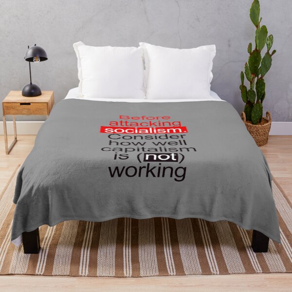 Item preview, Pro Socialism Anti Capitalism design designed and sold by GetItGiftIt.