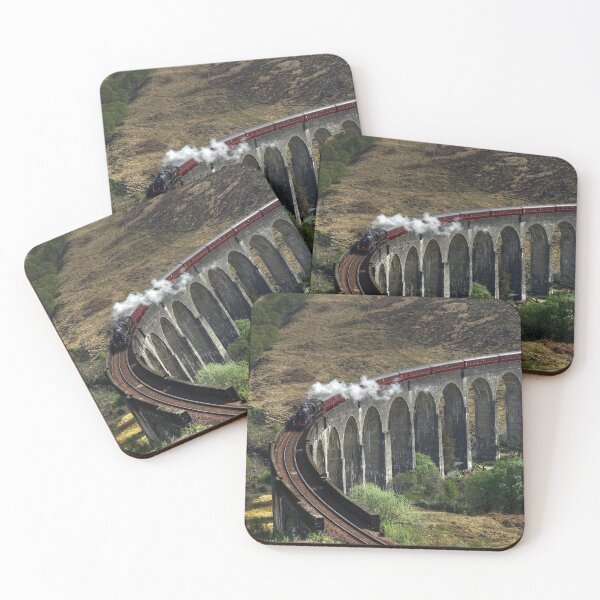 Item preview, The Jacobite Steam Train, Glenfinnan Viaduct, Scotland designed and sold by AlbaPhotography.