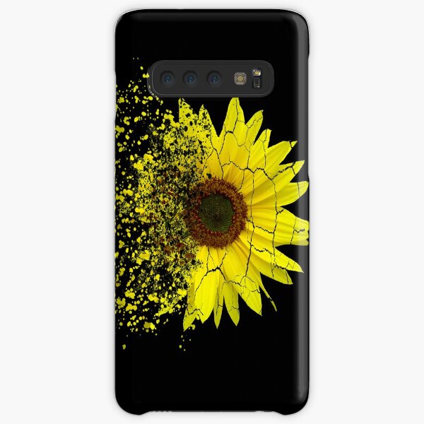 Zerfall - Splitter einer Sonnenblume, Sonnenblumen Samsung Galaxy Leichte Hülle