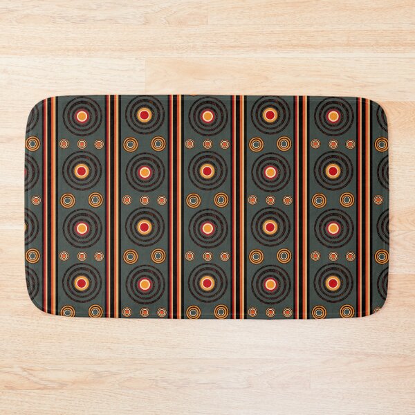 Item preview, dark pattern inspired by african folk art designed and sold by M-Lorentsson.