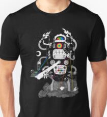 Behold my Wrench, Destructron! Slim Fit T-Shirt