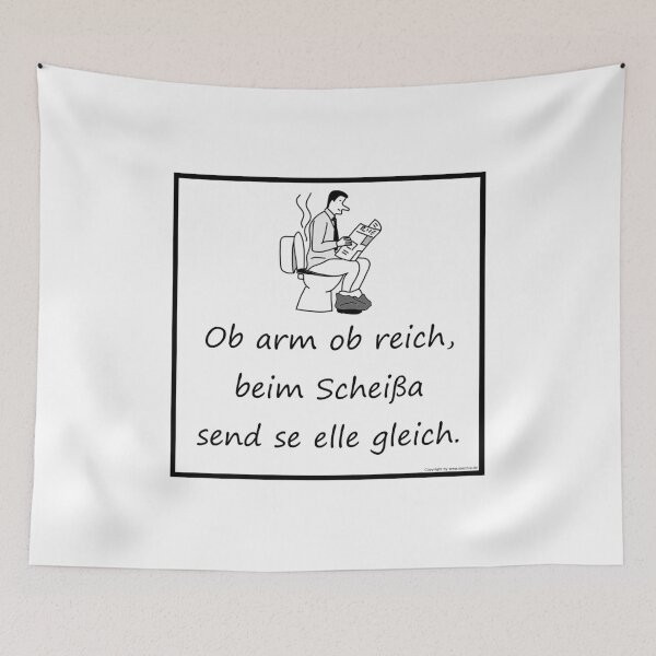 Artikelvorschau, Alle gleich ob arm ob reich entworfen und verkauft von saechla.