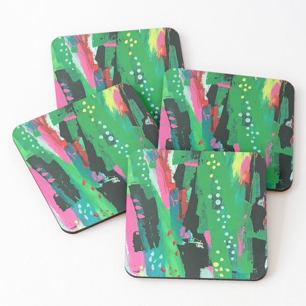 Item preview, Green abstract designed and sold by aasiriartstudio.