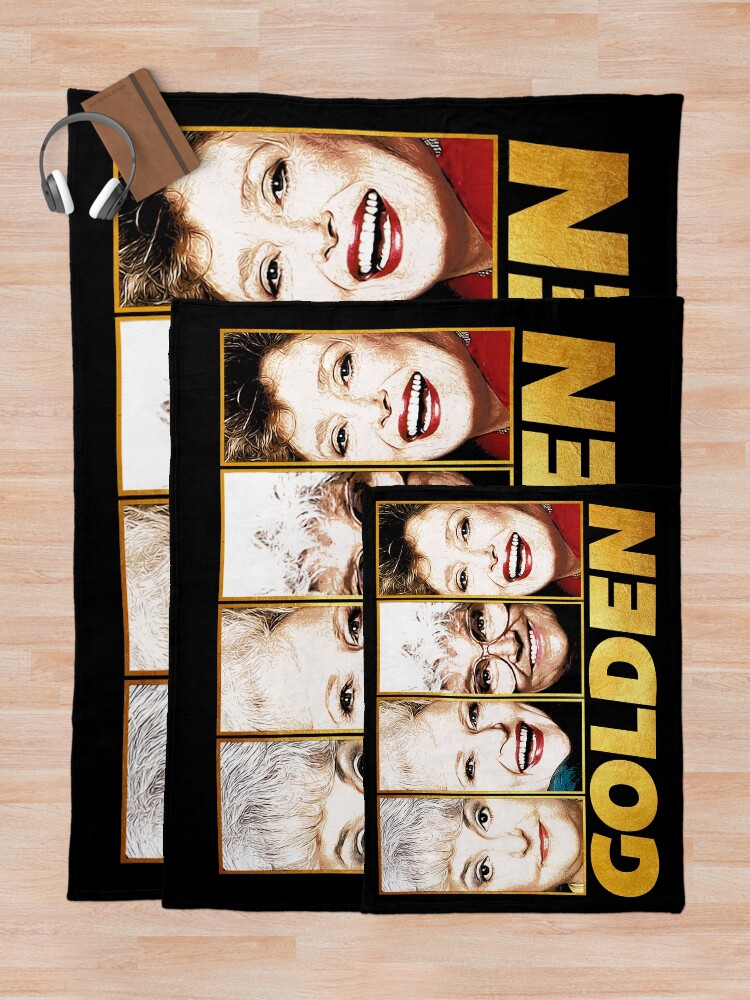 Alternate view of Golden Throw Blanket