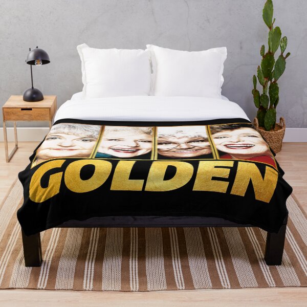 Golden Throw Blanket