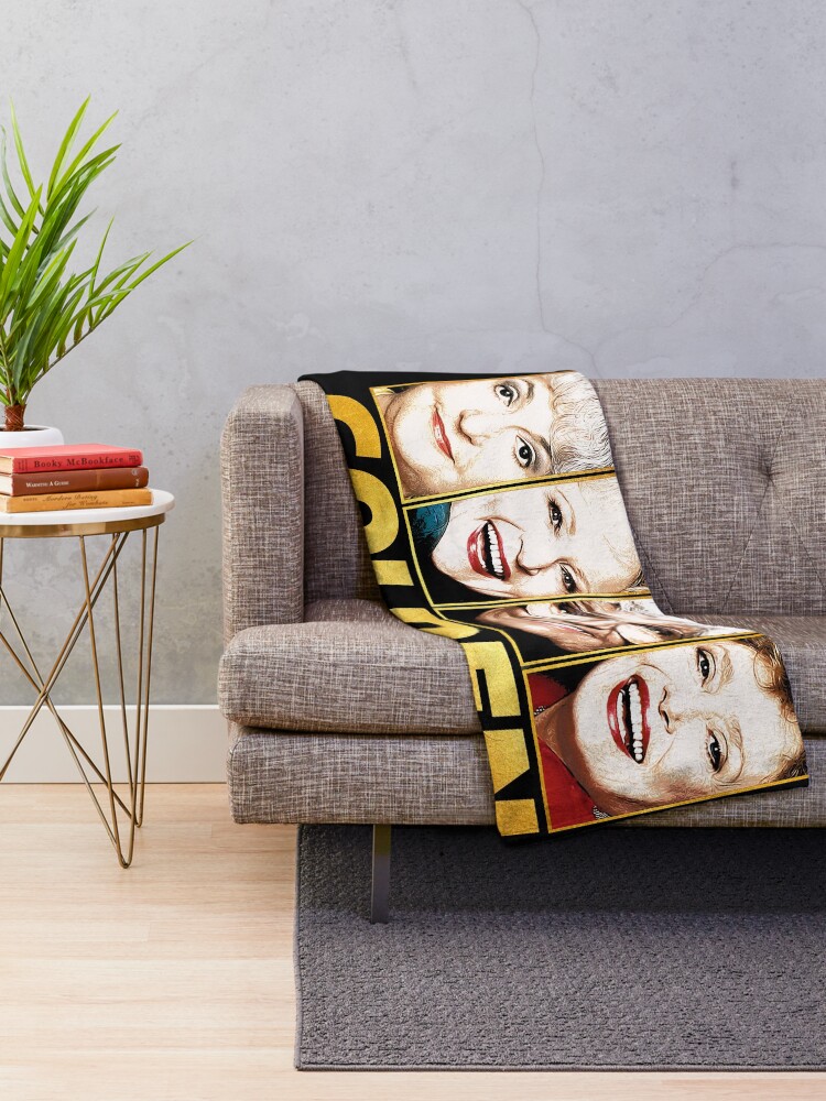 Alternate view of Golden Throw Blanket