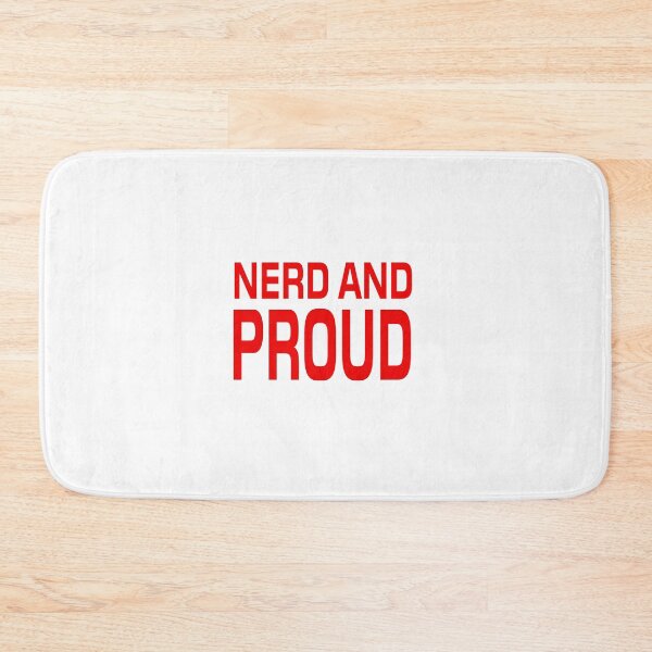 Item preview, Nerd and Proud designed and sold by NERDDZ.