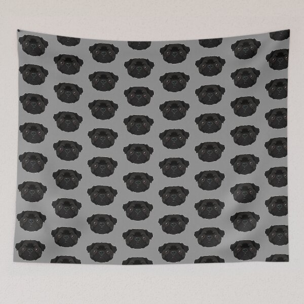 Item preview, Black Pug designed and sold by ArtOfBianca.