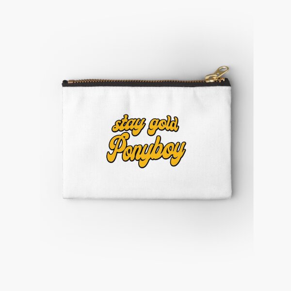 Item preview, STAY GOLD PONYBOY! Outsiders, brat pack legendary 80's quote! designed and sold by massiveink.