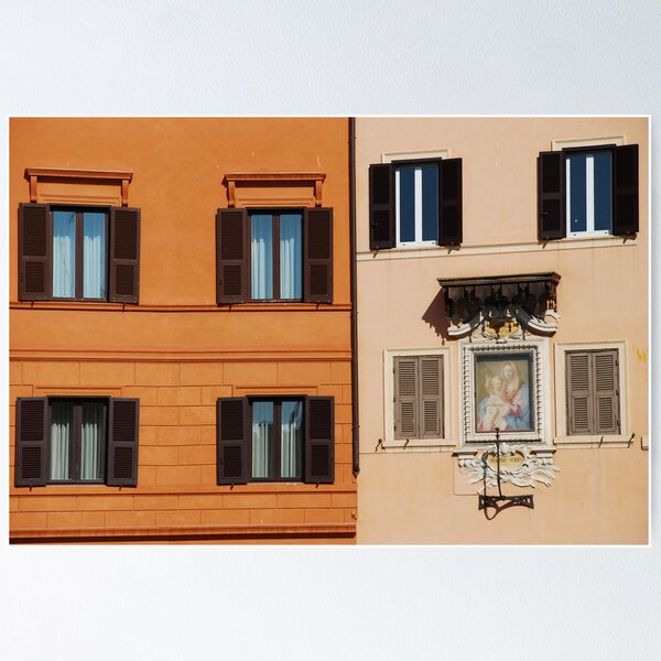Item preview, Windows of Piazza Navona ! designed and sold by elbambino2.