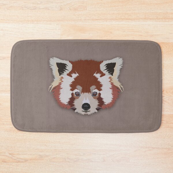Item preview, Topographic: Red Panda designed and sold by JuneMTL.