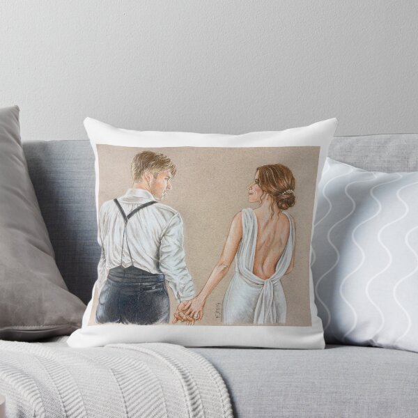 Item preview, Just Married (Timeless Lucy & Wyatt) designed and sold by BusyFeeArt.