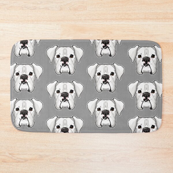 Item preview, White Boxer designed and sold by ArtOfBianca.