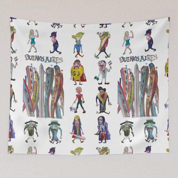 Item preview, People from the neighborhood designed and sold by Diego Manuel Rodriguez.
