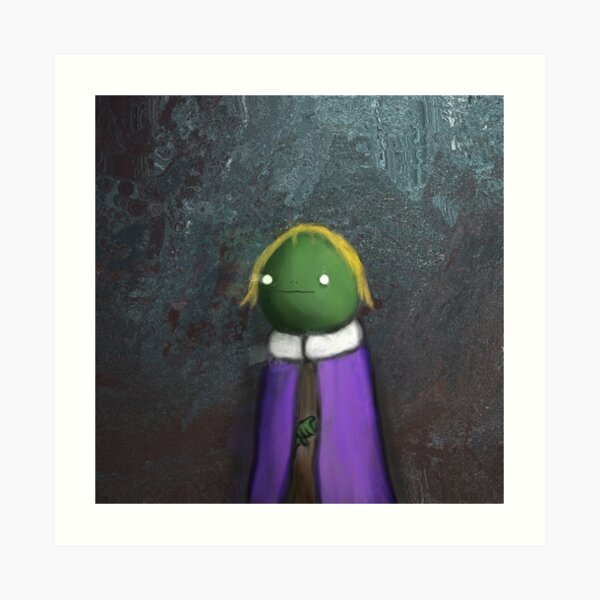 Frog Nobility Art Print