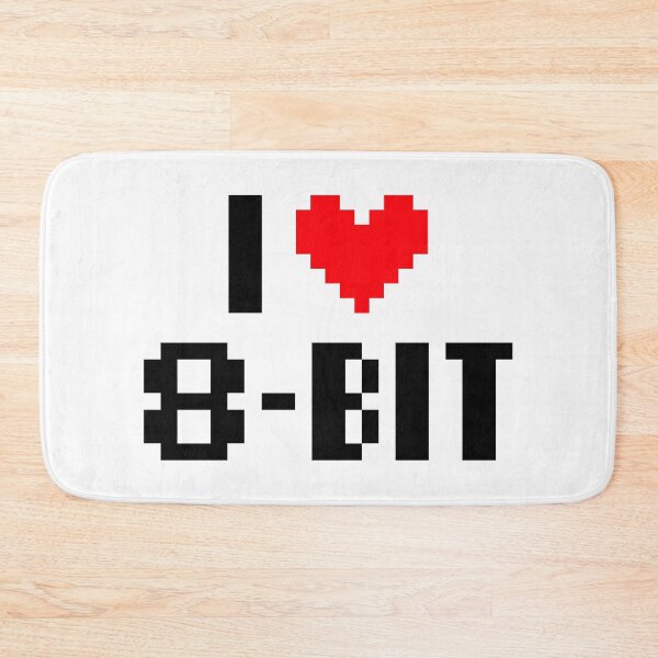 Item preview, I (heart) 8 bit designed and sold by danielasynner.