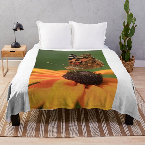 Item preview, colorful butterfly on flower designed and sold by olena2552.