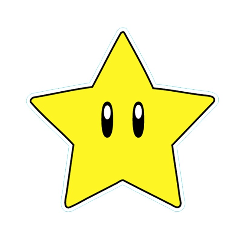 "Super Mario Star" by danthekash Redbubble