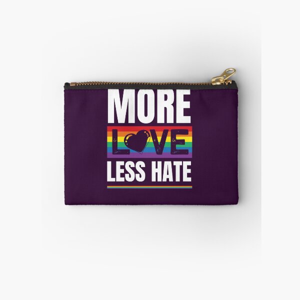 Item preview, LGBT Lesbian Gay Pride More Love less Hate designed and sold by eaglestyle.
