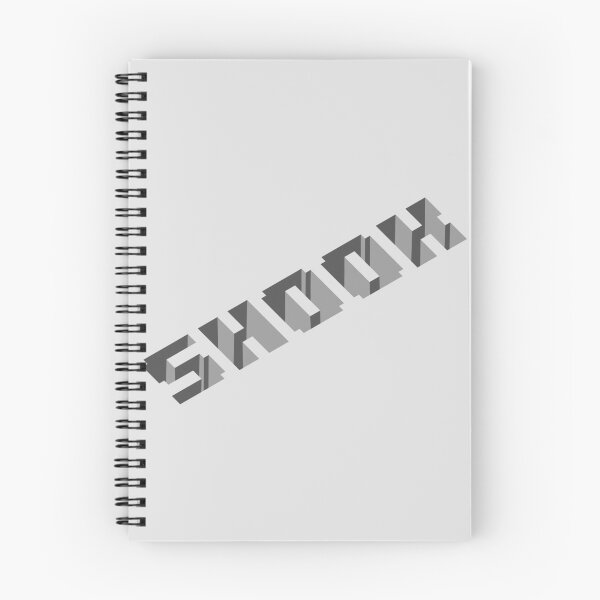 Item preview, 3D coffin style hole text 'shook' designed and sold by Skinpedia.