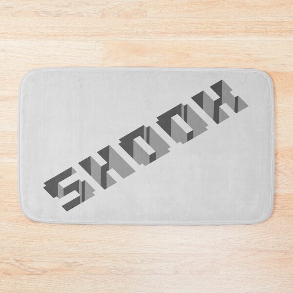 Item preview, 3D coffin style hole text 'shook' designed and sold by Skinpedia.