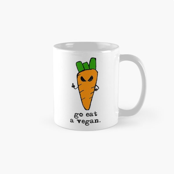 Item preview, Caroth – funny carrot – Go eat a vegan designed and sold by Saputello.