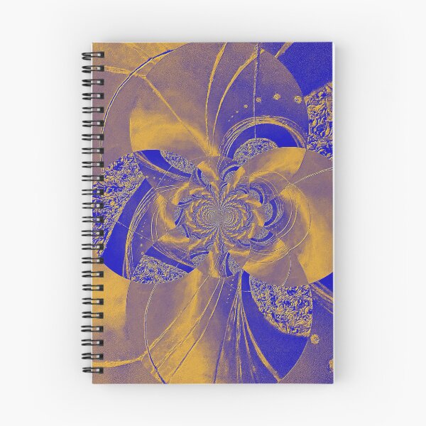 Item preview, Blue And Gold Circular Patterns designed and sold by Faye Anastasopoulou.