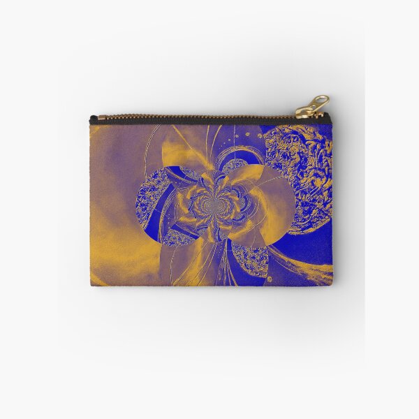 Item preview, Blue And Gold Circular Patterns designed and sold by Faye Anastasopoulou.