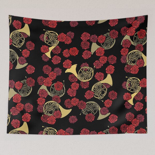 Item preview, French Horn Roses designed and sold by FrictionMaxxing.