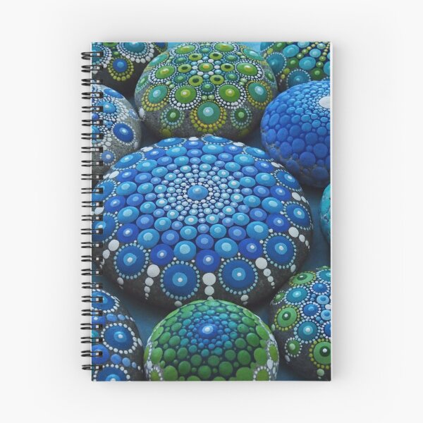 Item preview, Cool Tone Mandala Stone Collection designed and sold by Elspeth McLean.