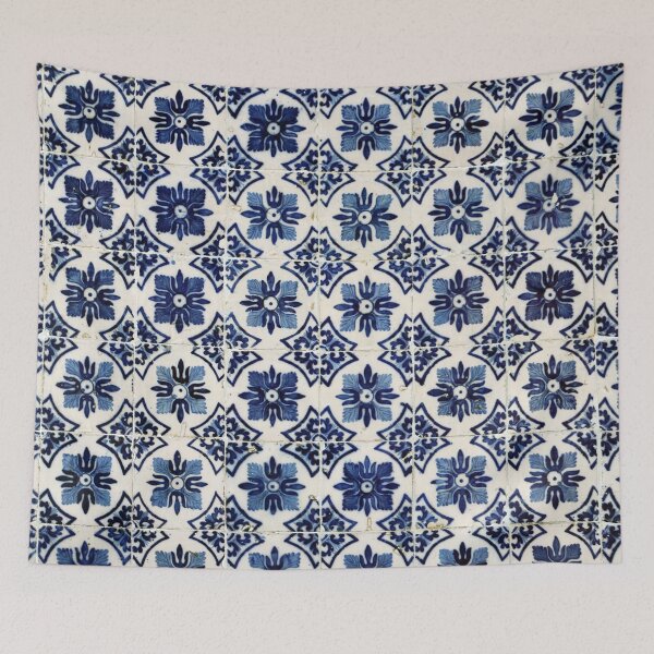 Item preview, Vintage Blue Ceramic Tiles designed and sold by Anna Lemos.