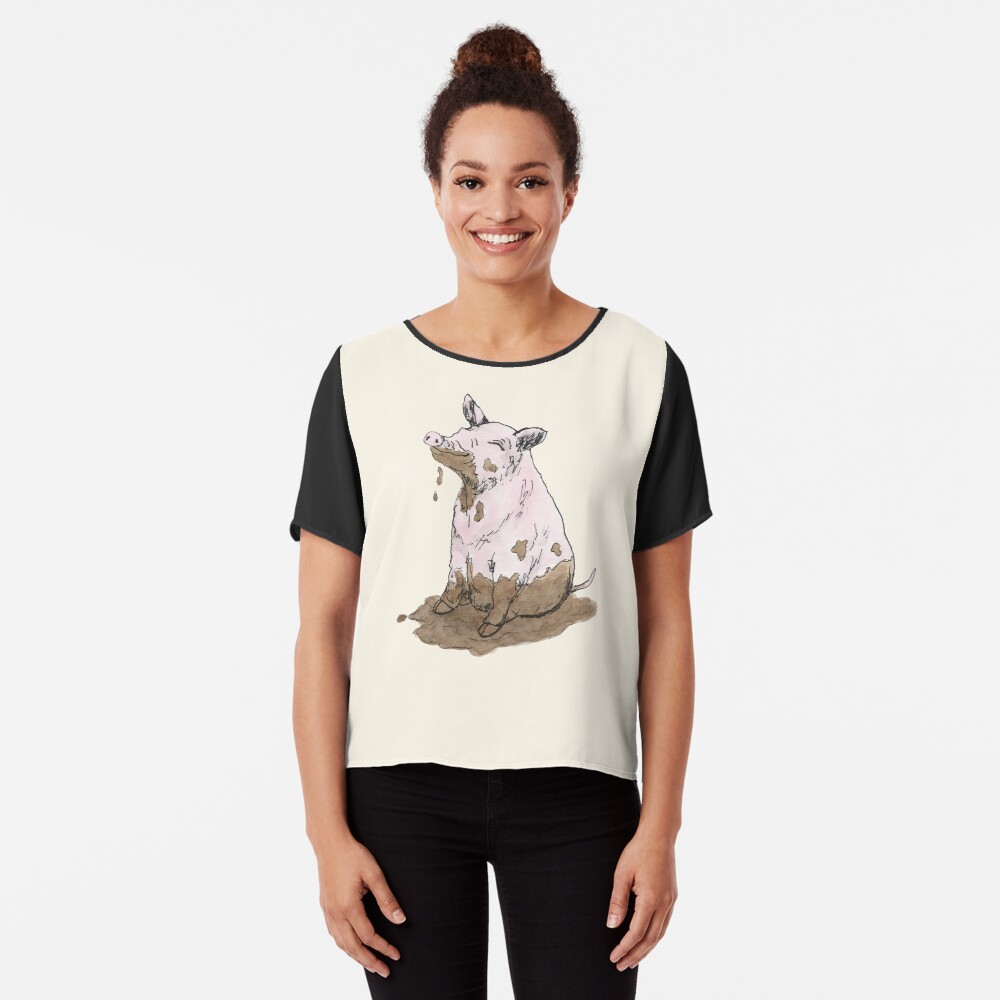 Filthy Pig Chiffon Top