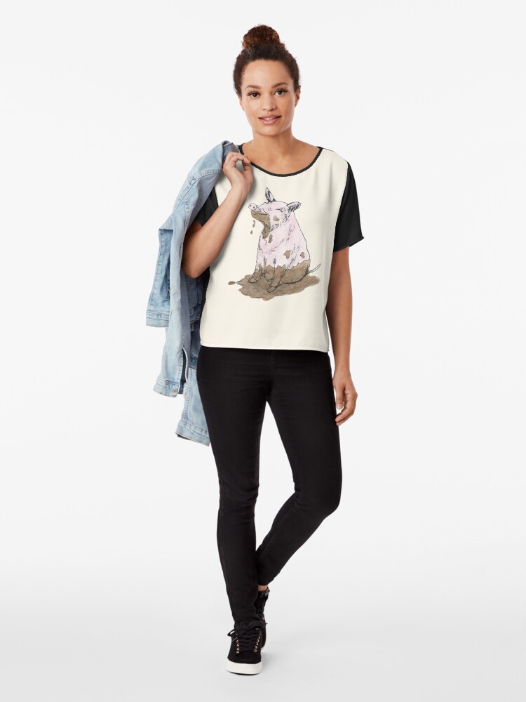 Alternate view of Filthy Pig Chiffon Top