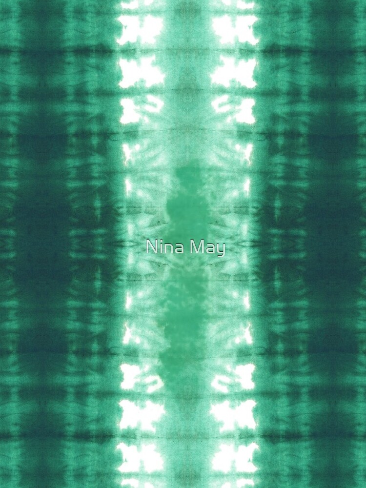Green Jersey Shibori by ninabmay