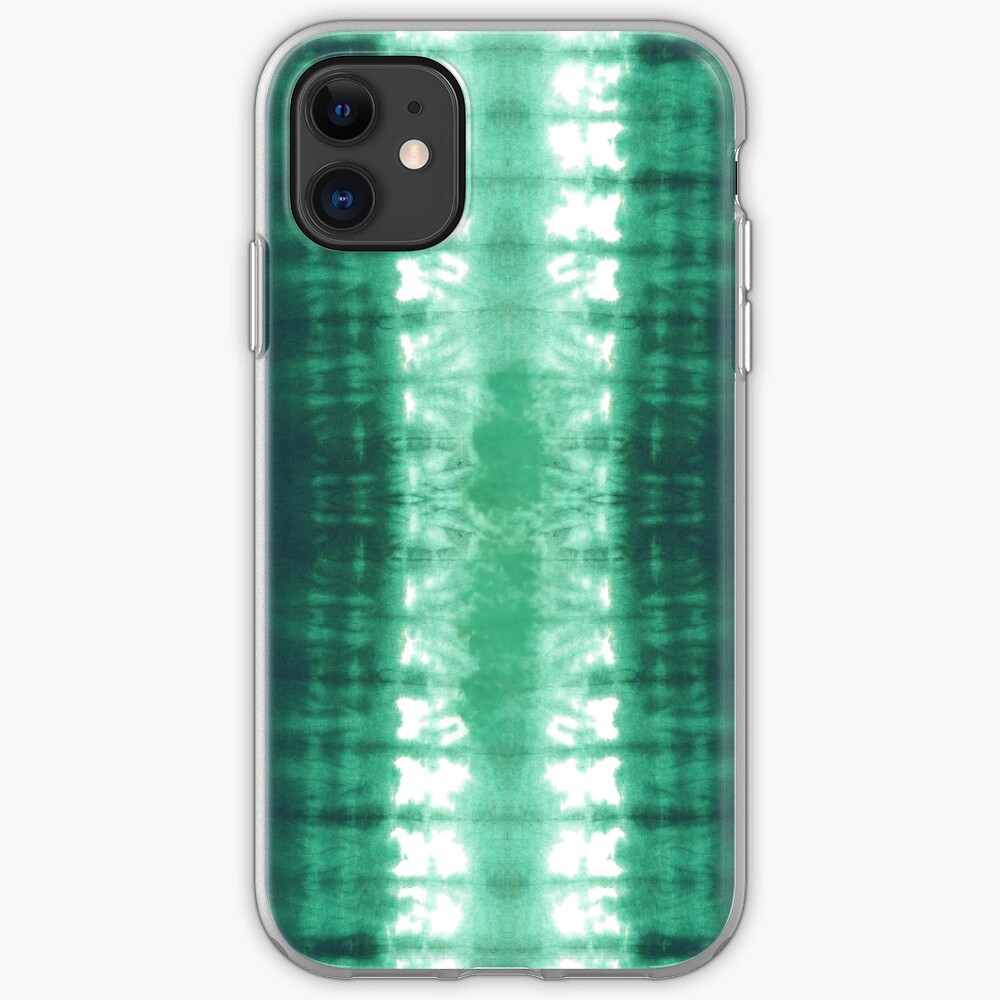 Green Jersey Shibori iPhone Case & Cover