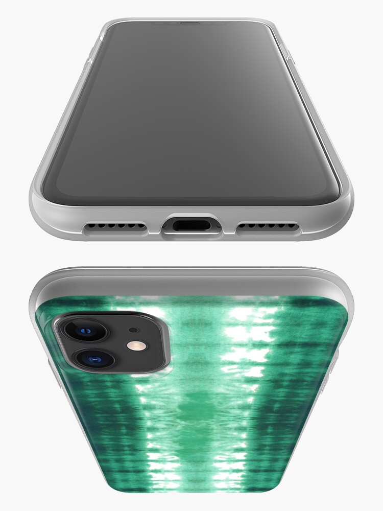 Alternate view of Green Jersey Shibori iPhone Case & Cover
