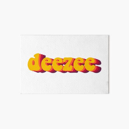 dz groovy Art Board Print