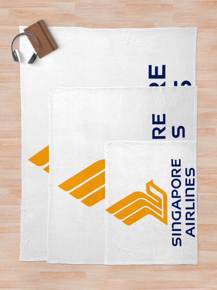 "Singapore Airlines Logo" Throw Blanket for Sale by