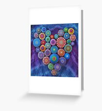 Love Rocks Mandala Stone Collection by Elspeth McLean Greeting Card