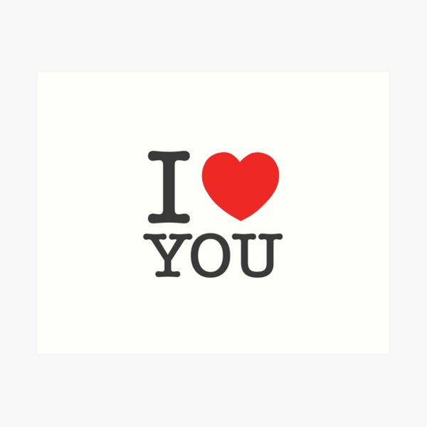 Artikel-Vorschau von Ich liebe dich, designt und verkauft von Art by s2ray.