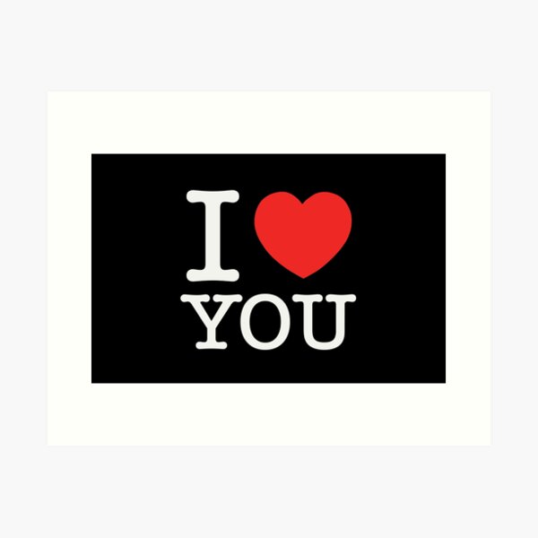 Artikel-Vorschau von Ich liebe dich, designt und verkauft von Art by s2ray.
