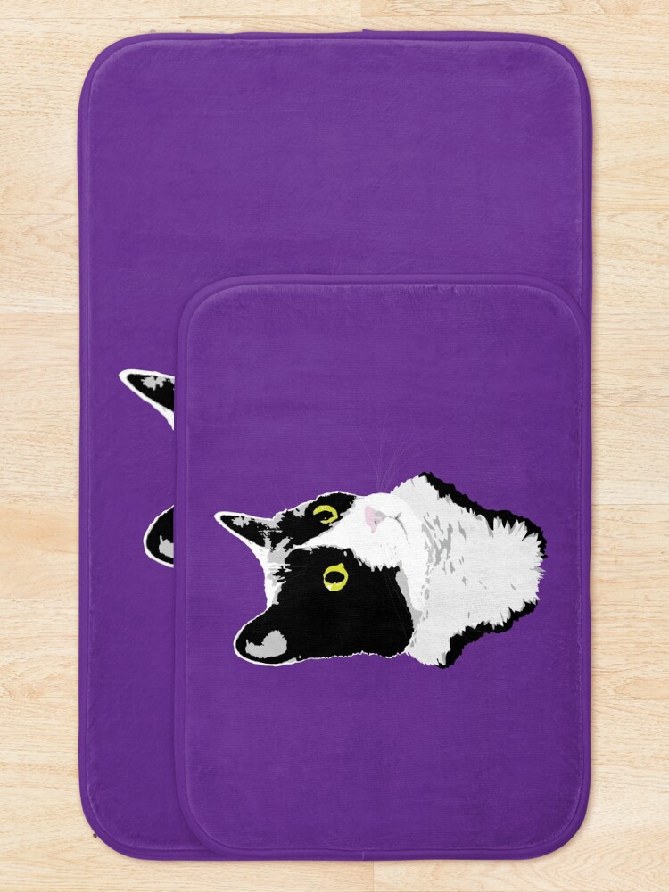 Alternate view of Regal Tuxedo Kitty Bath Mat