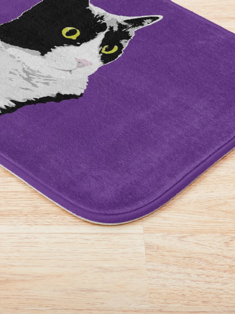 Alternate view of Regal Tuxedo Kitty Bath Mat